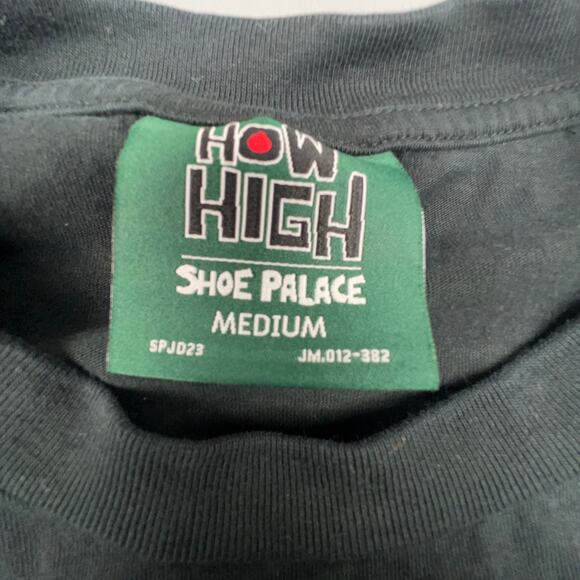 How High Shoe Palace Crop Tee Medium Black - Picture 6 of 6